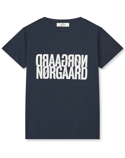 Mads Nørgaard - Single Cotton Trenda P T-Shirt - Sky Captain
